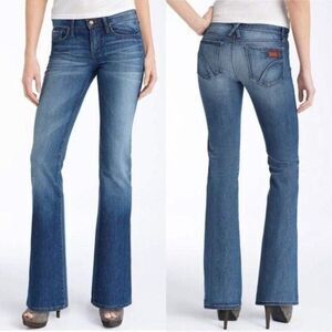 Joe’s Jeans Womens Jeans Blue 25 Provocateur Low rise Bootcut Flare  Sailor